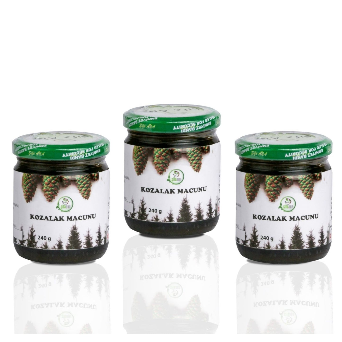 3 Adet Kozalak Macunu (240 gr.)