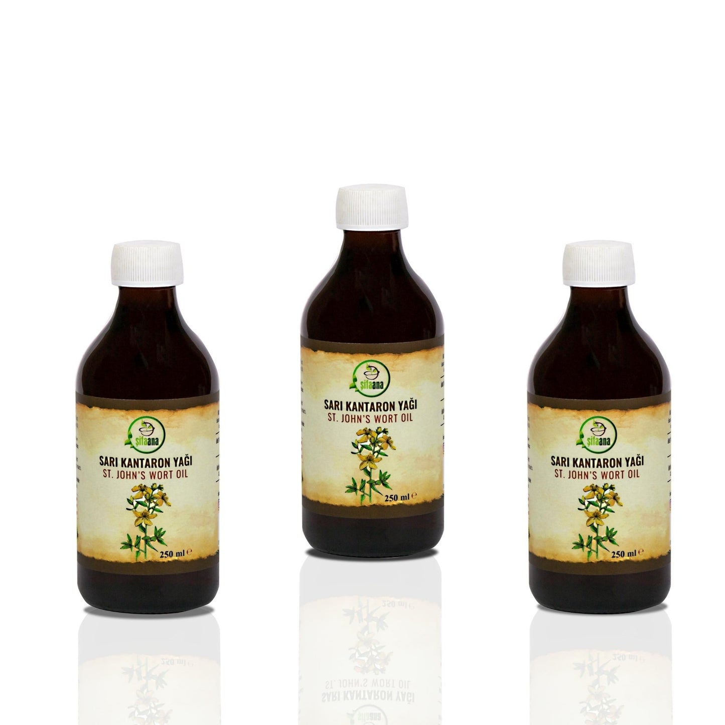 Sarı Kantaron Yağı (3x250 ml)