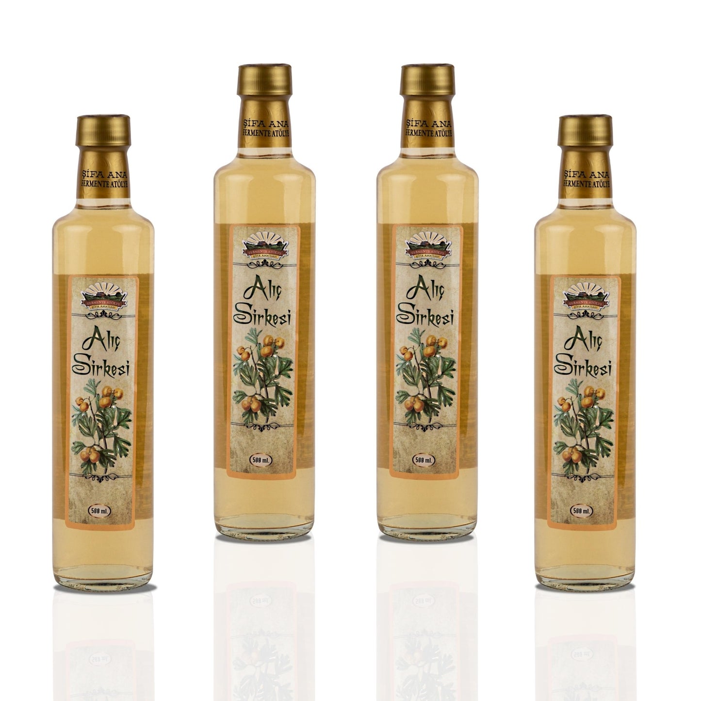 4 Adet Alıç Sirkesi (4x500 ml)