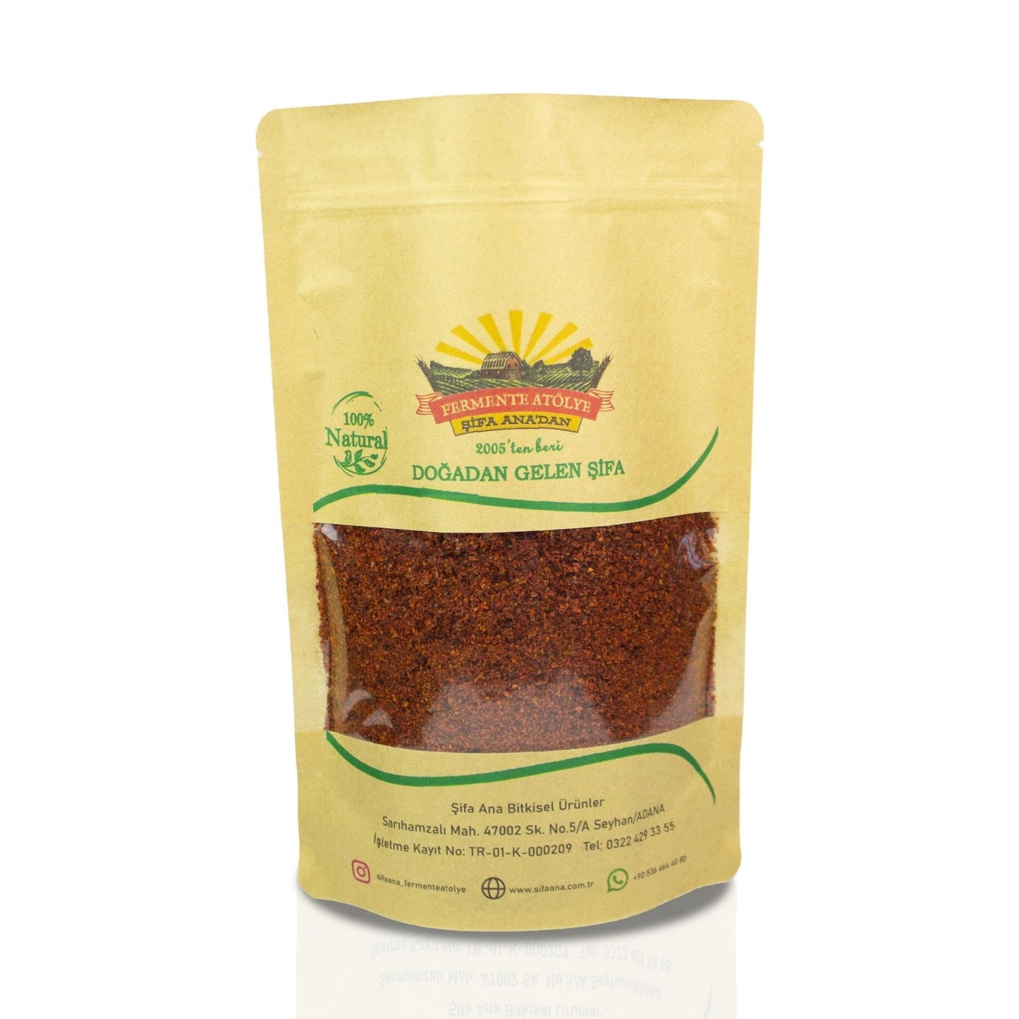 İpek Pul Biberi ( Orta Acı)(500gr)