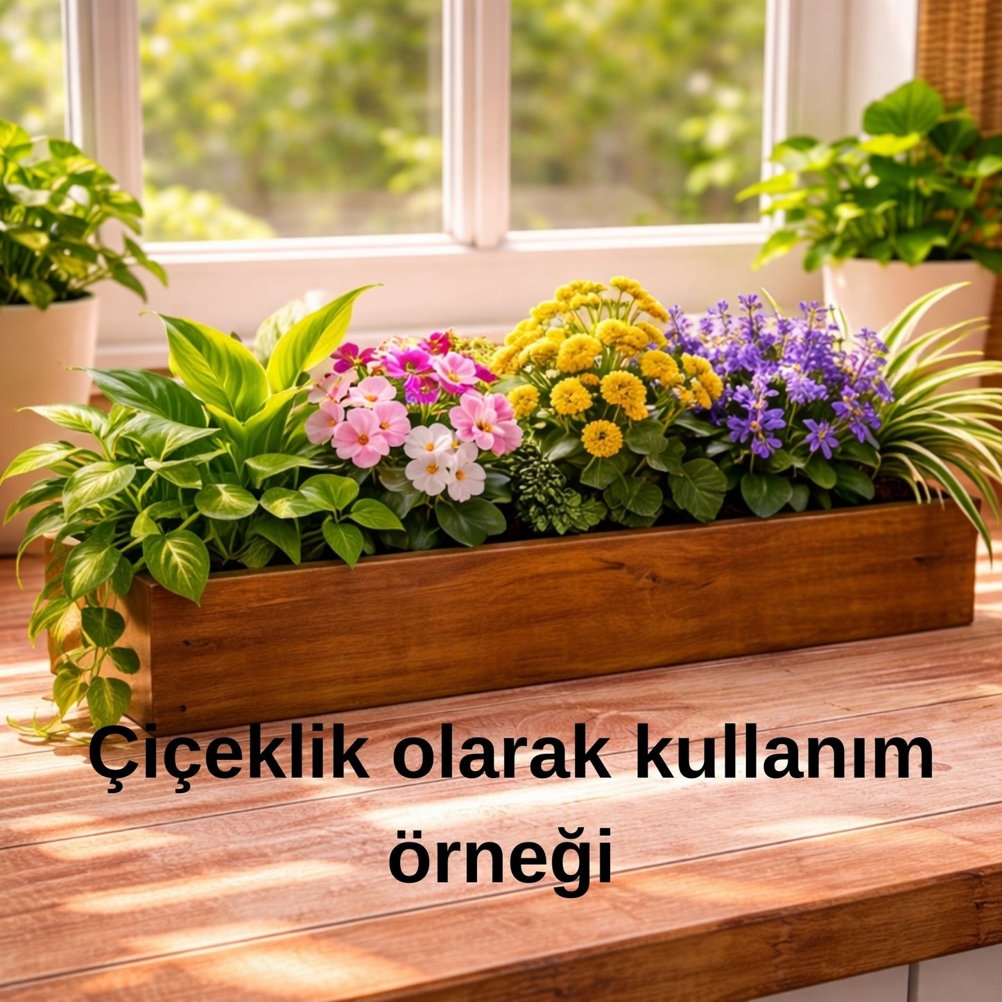 Ahşap Baharat Standı