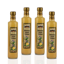 4 Adet Biberiye & Limon Sirkesi (4x500 ml)