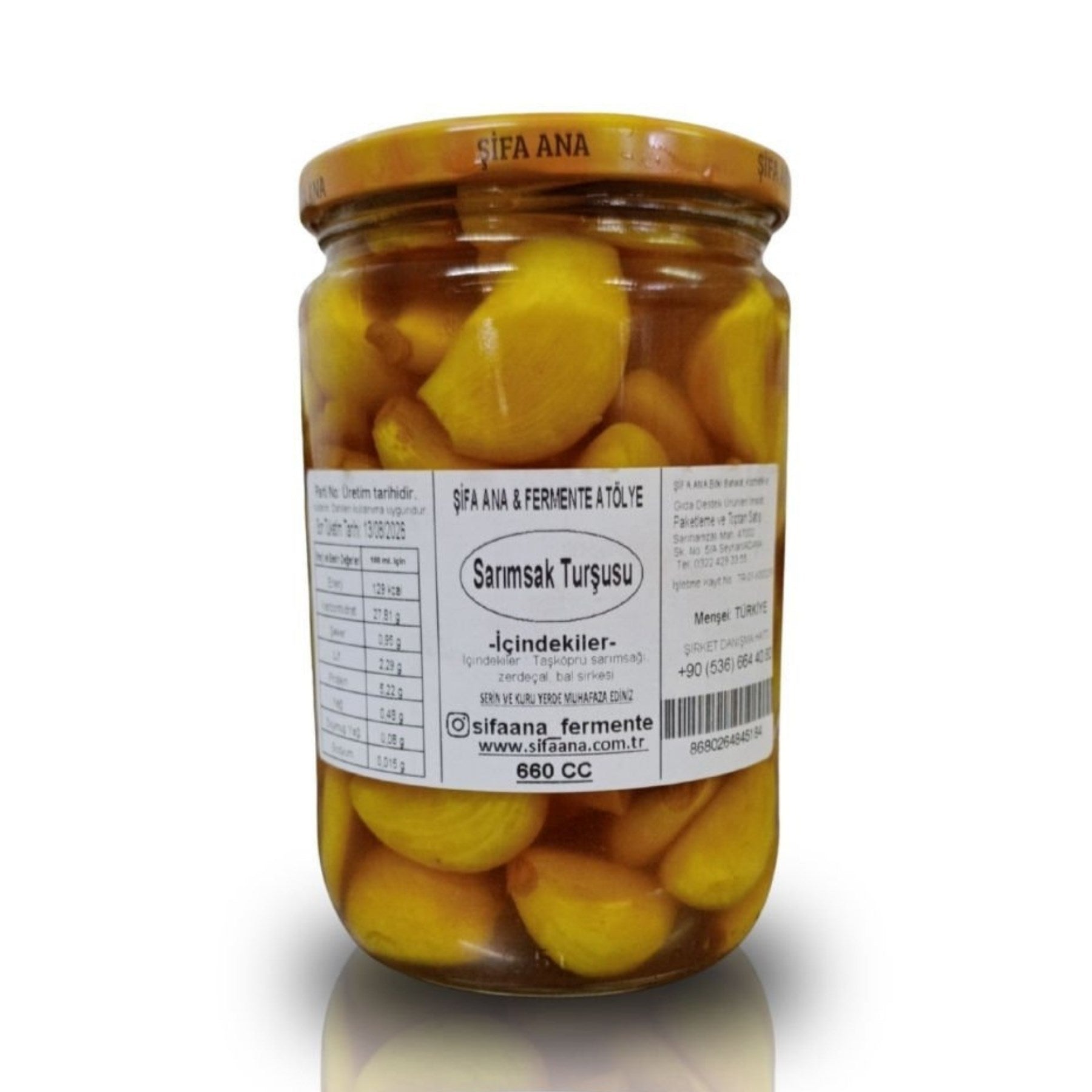 Sarımsak Turşusu (660cc)