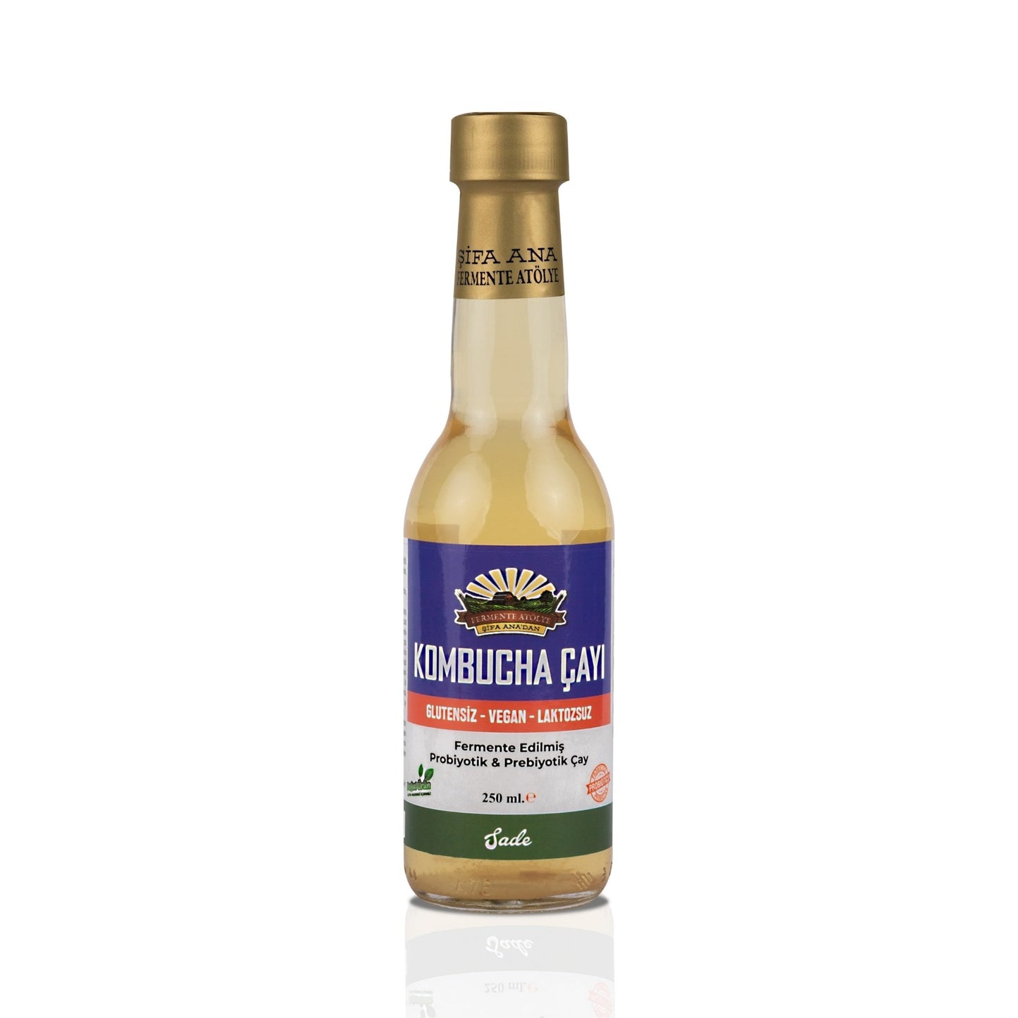 Sade Kombucha (250ml.) Cam Şişede