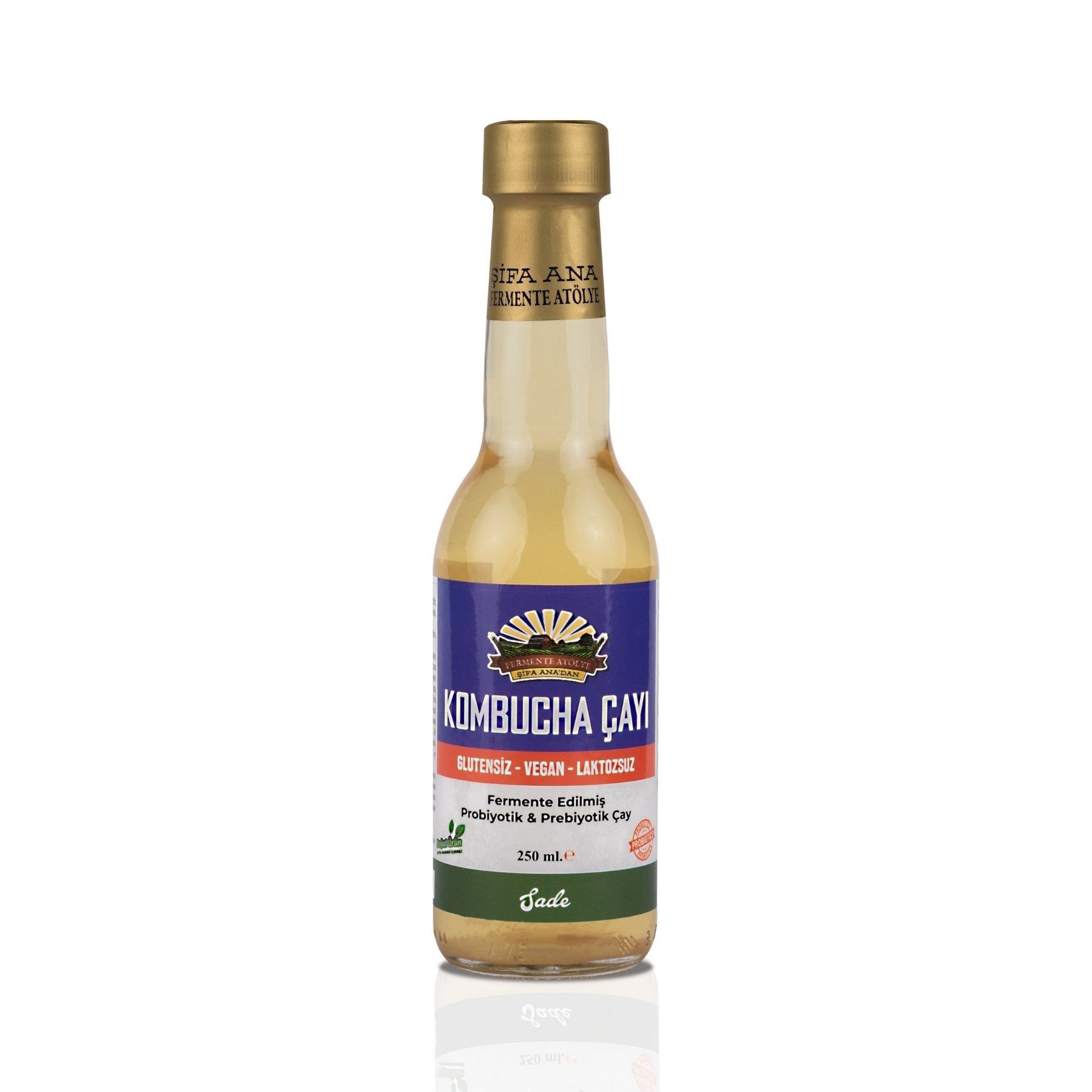Sade Kombucha (250ml.) Cam Şişede