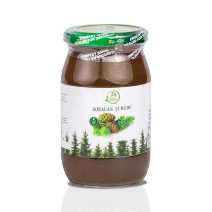Şekersiz Kozalak Şurubu (370 cc.)