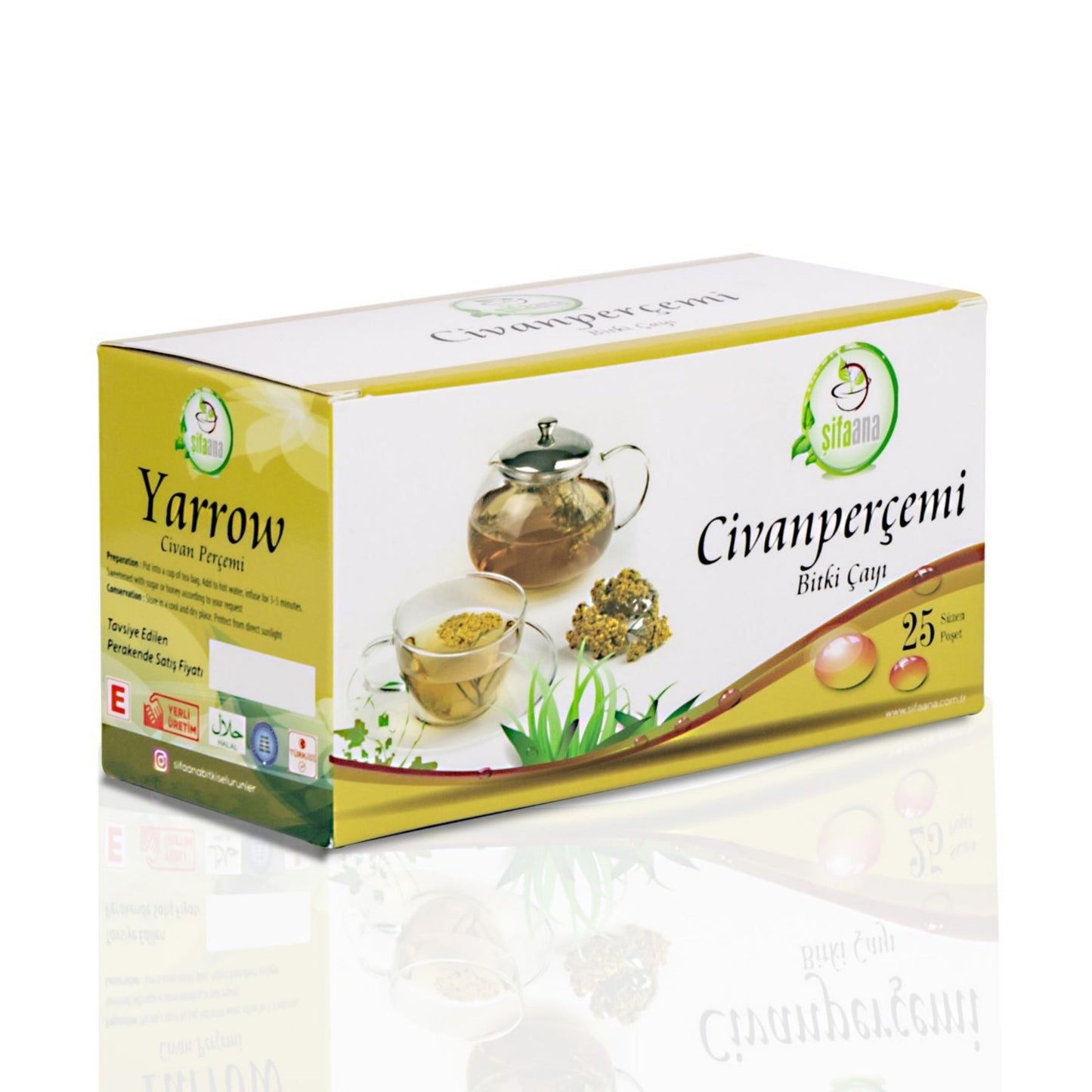 Civanperçemi Çay (25'li) Süzen Poşet