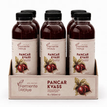 6 Adet Pancar Kvass (500 ml.) (Pet Şişede)