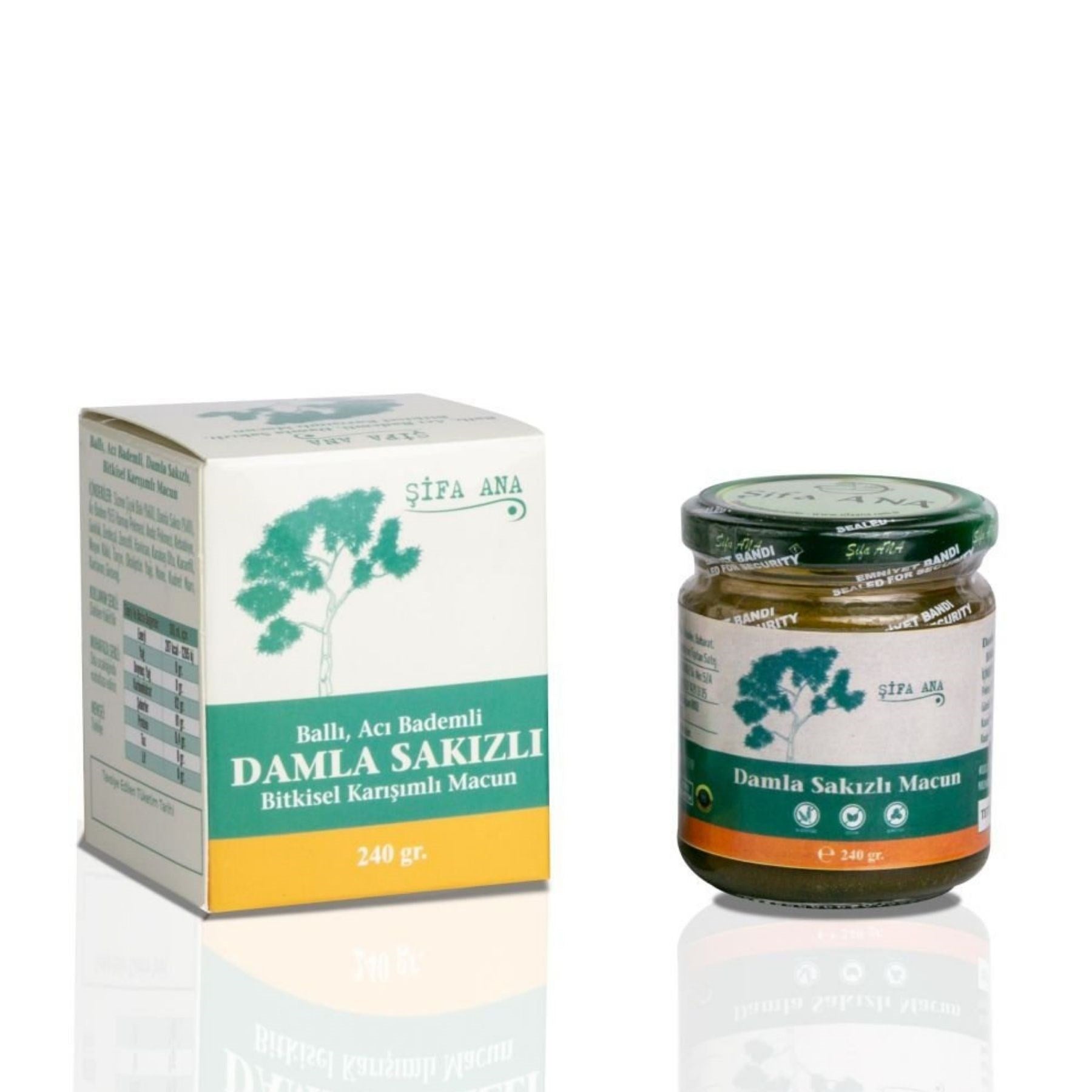 Damla Sakızlı Bitkisel Macun (240gr)