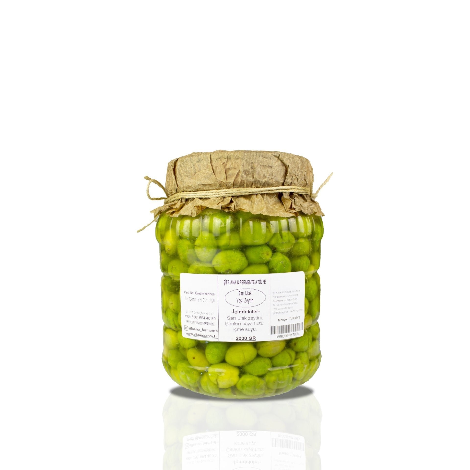 Sarı Ulak Yeşil Zeytin (Taş kırma) (2000CC)
