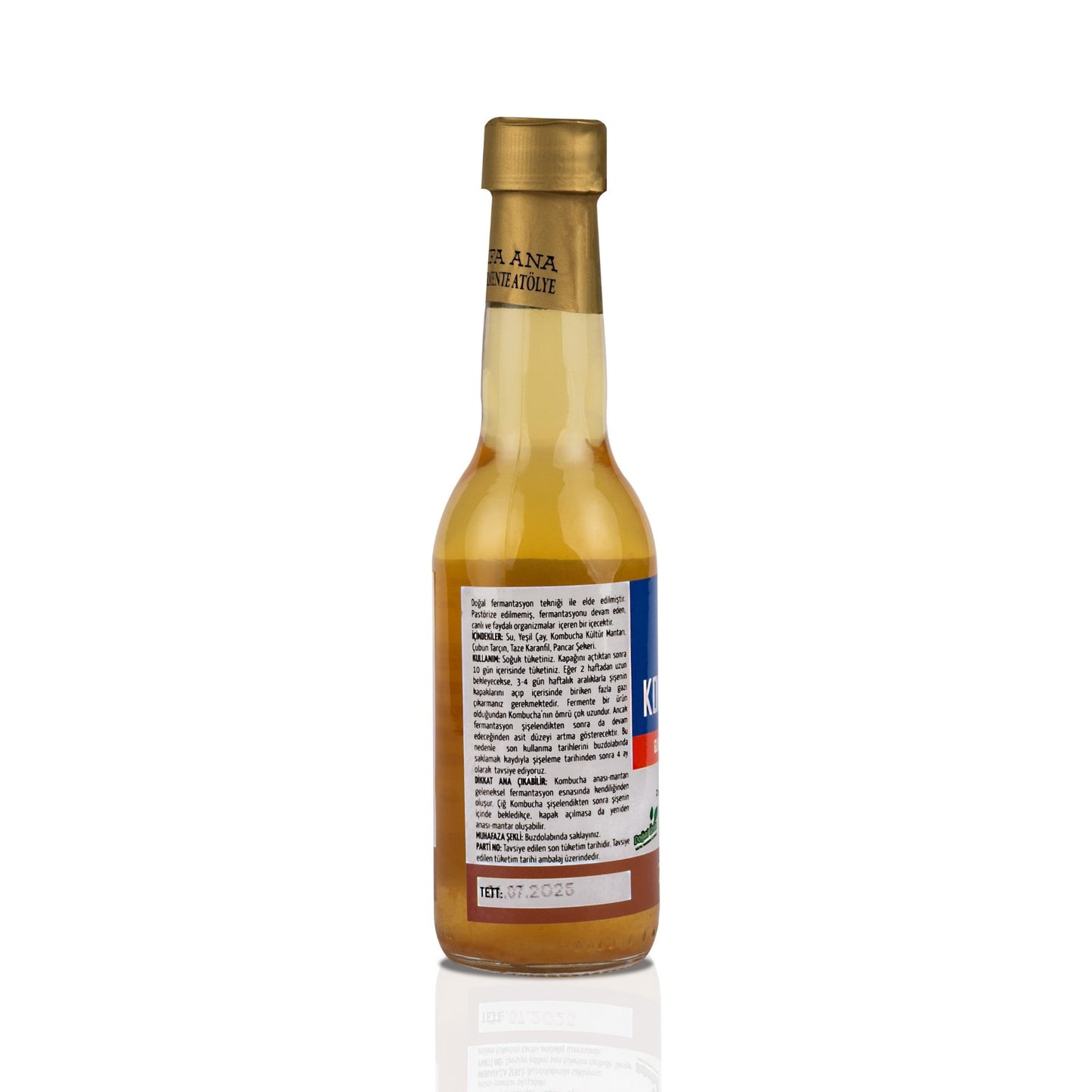 Tarçın & Karanfil Kombucha (250ml.) Cam Şişede