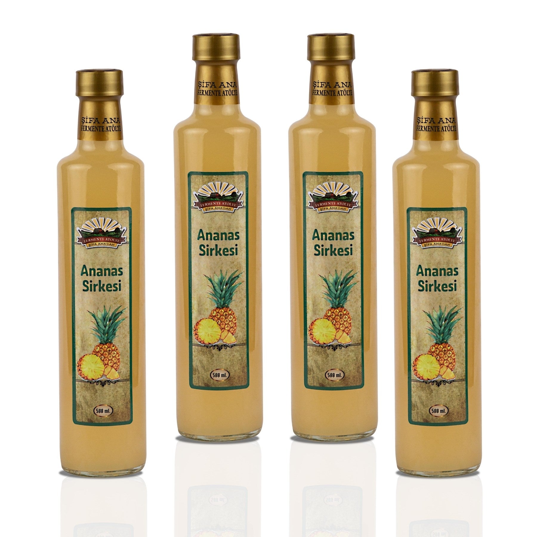 Ananas Sirkesi (4x500 ml)