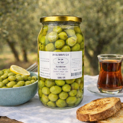 Sarı Ulak Yeşil Zeytin (Taş kırma) (1000CC)