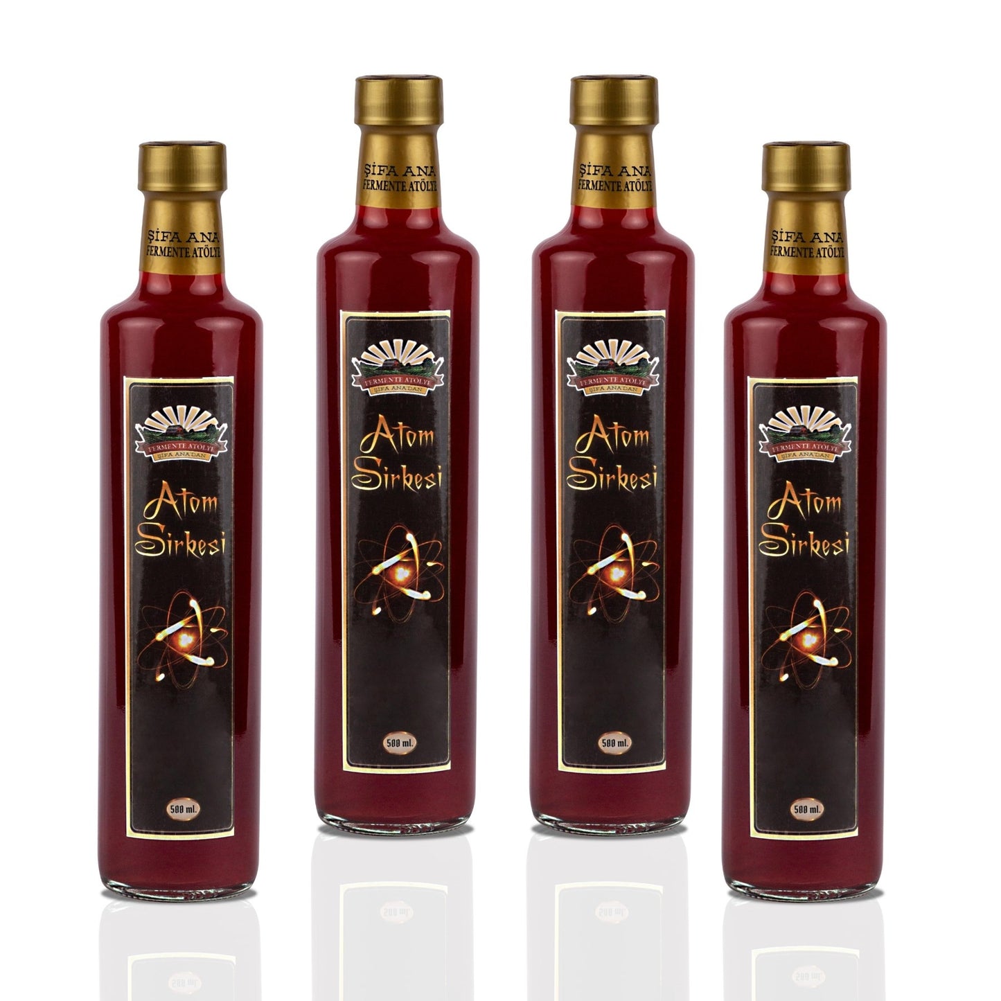 Atom Sirkesi (4x500 ml)
