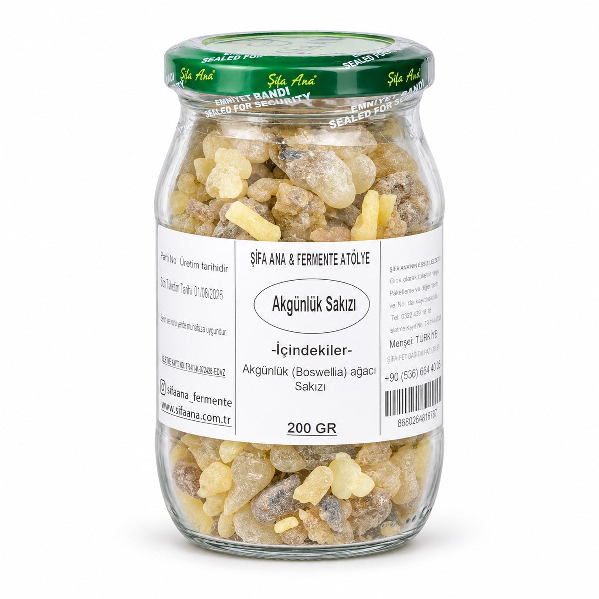 Akgünlük Sakızı (200gr.)