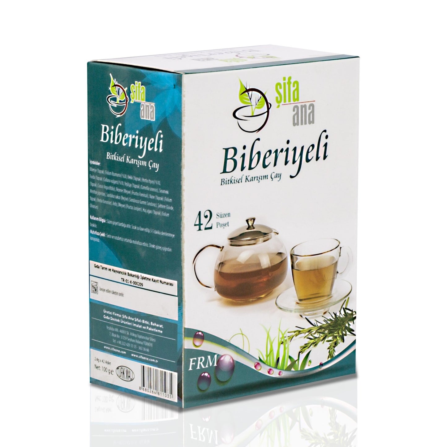 Biberiyeli Bitkisel Karışım Çay (42'li)