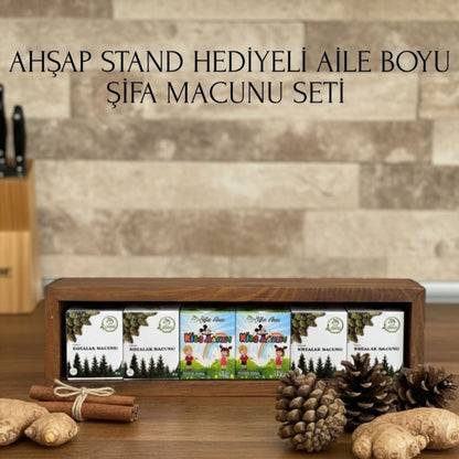 Şifa Macunları seti ( Aile boyu-Stand hediyeli)