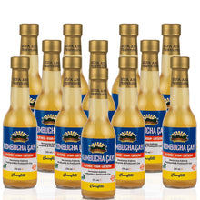 12 Adet Zencefilli Kombucha (250ml.) Cam Şişede