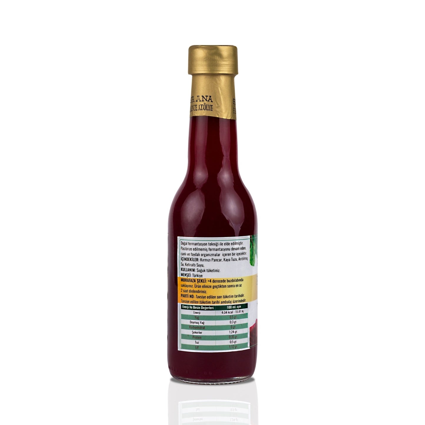 Pancar Kvass (250ml.) Cam Şişede