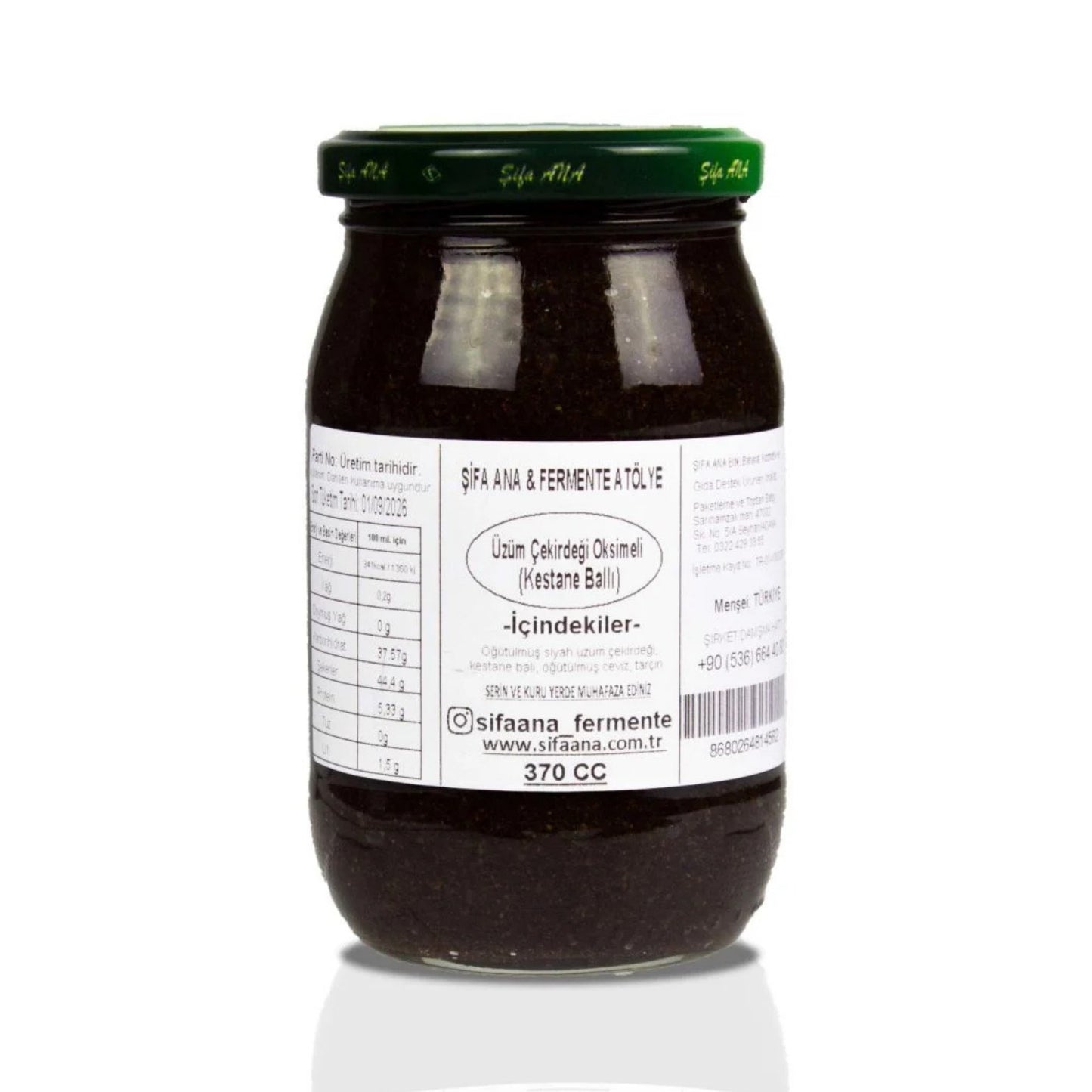 Üzüm Çekirdeği Oksimeli (370CC)