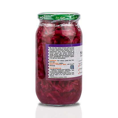 Sauerkraut (Ekşi Lahana Turşusu) No4 Mor Lahana (1000cc.)