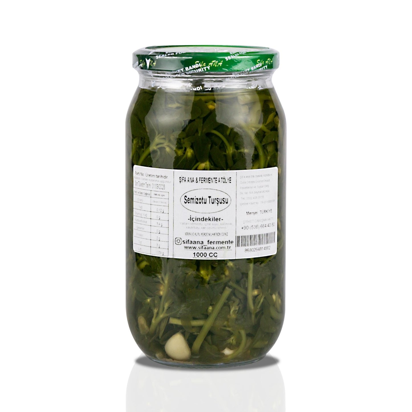 Semizotu Turşusu (1000ml.)