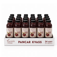 24 Adet Pancar Kvass (500 ml.) (Pet Şişede)