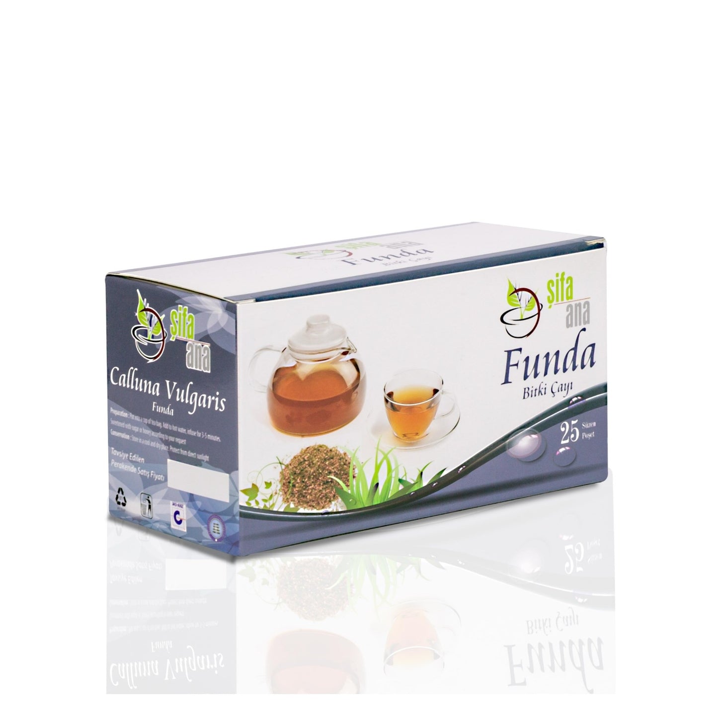 Funda Çayı 25 Adet Süzen Poşet