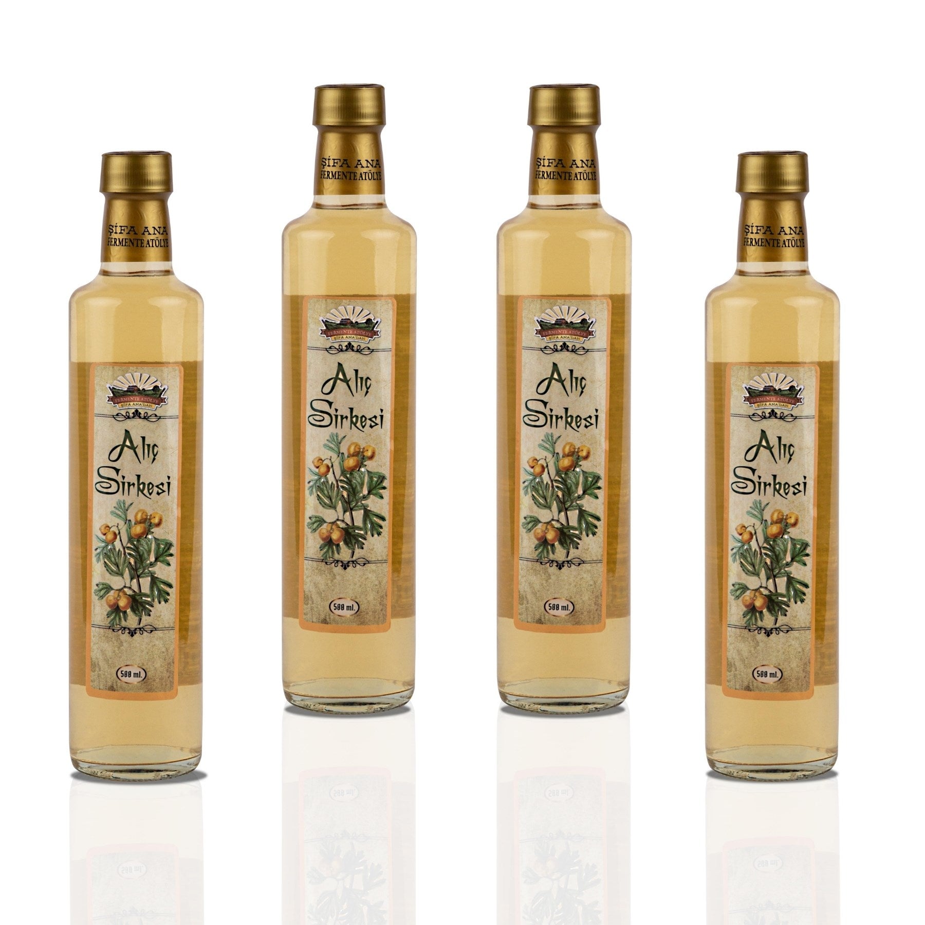 4 Adet Alıç Sirkesi (4x500 ml)