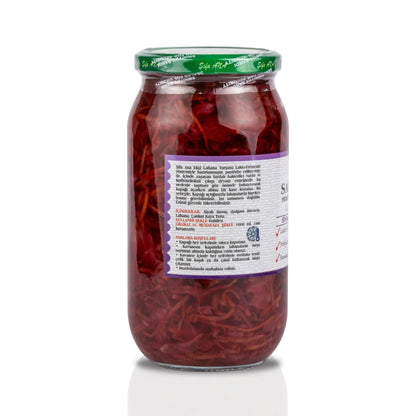 Sauerkraut (Ekşi Lahana Turşusu) No8 Siyah Havuçlu (1000cc.)
