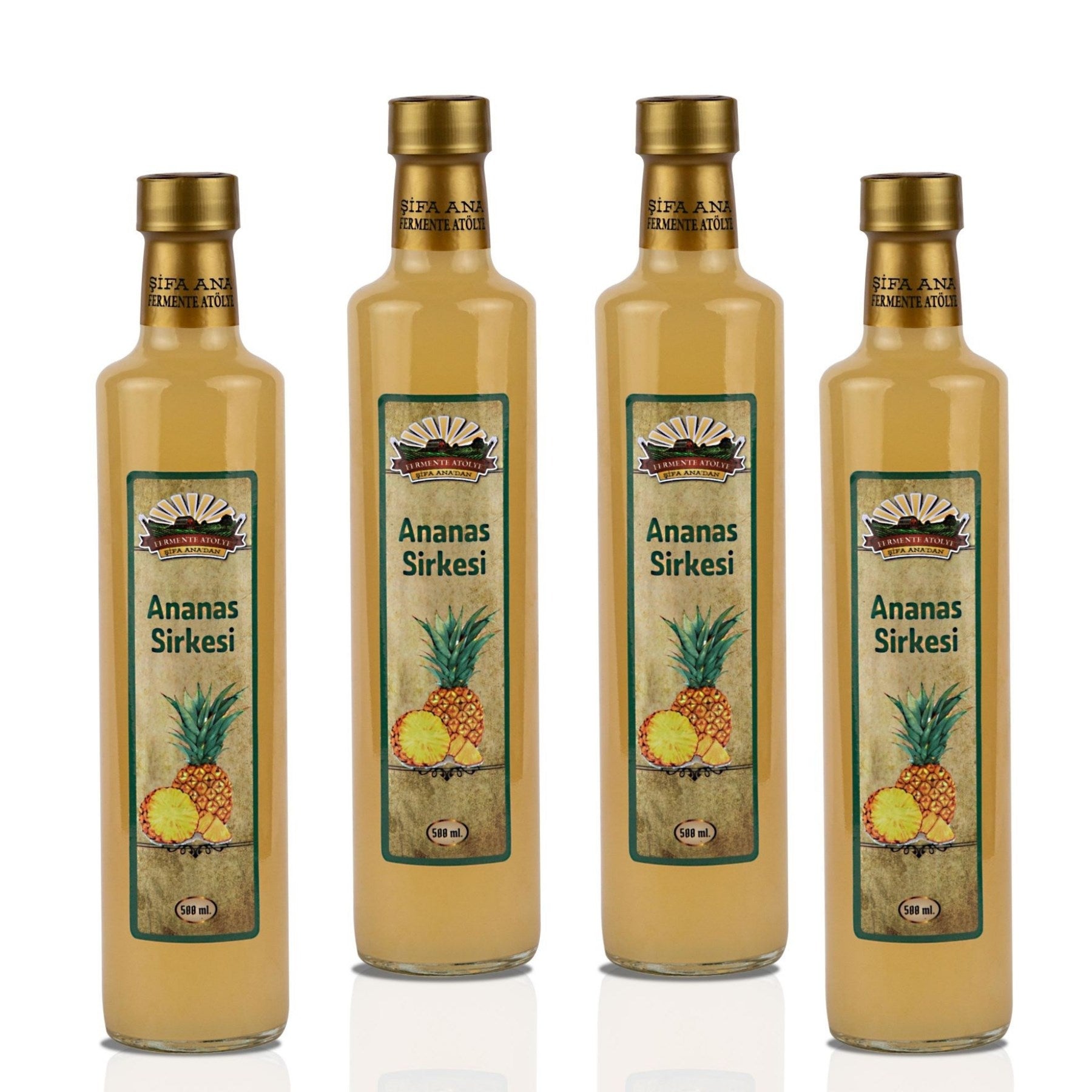 Ananas Sirkesi (4x500 ml)