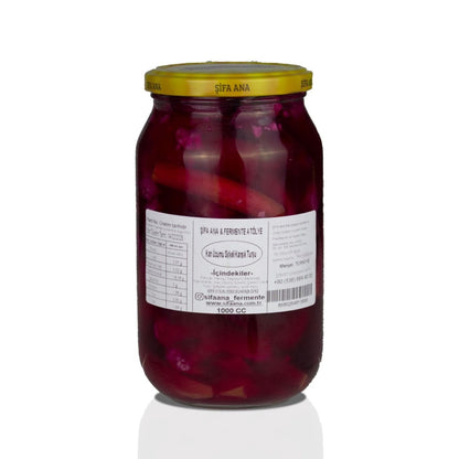 Kan Üzümü Sirkeli Karışık Turşu (1000 ml)