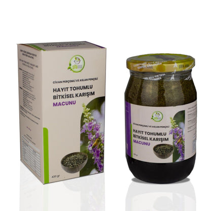 Hayıt Tohumlu Bitkisel Karışım Macun (430 gr.)