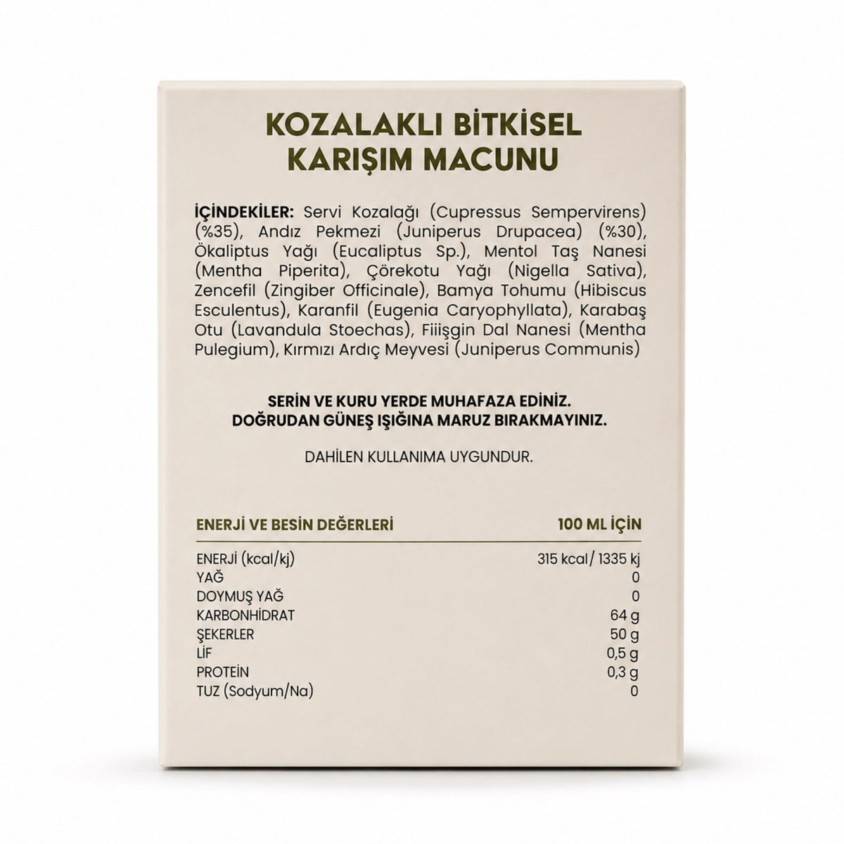 Kozalak Macunu (240 gr.)