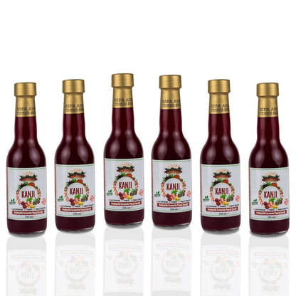 6 Adet Pancar Kanji (250ml.) Cam Şişede