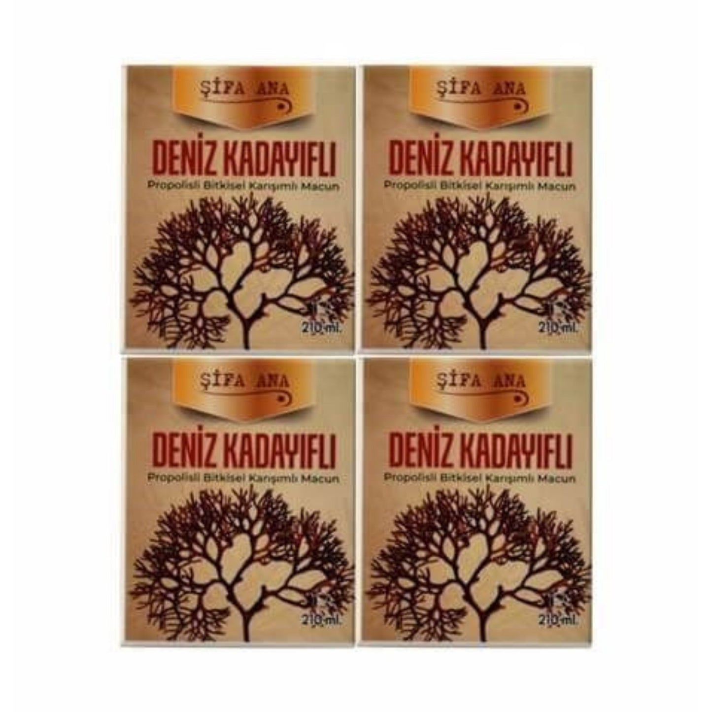 4 Adet Deniz Kadayıfı Macunu (240 gr.)