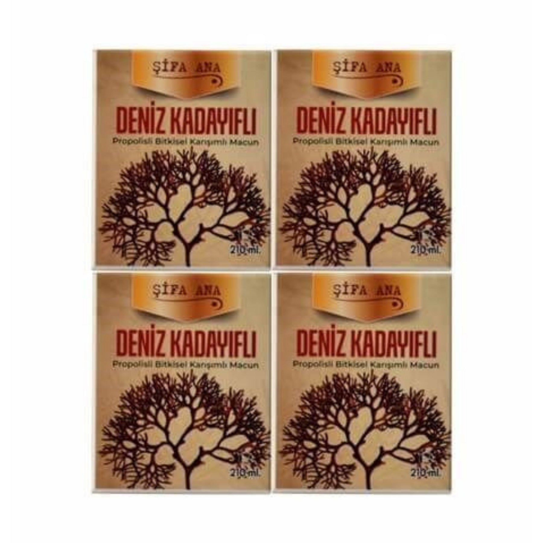 4 Adet Deniz Kadayıfı Macunu (240 gr.)