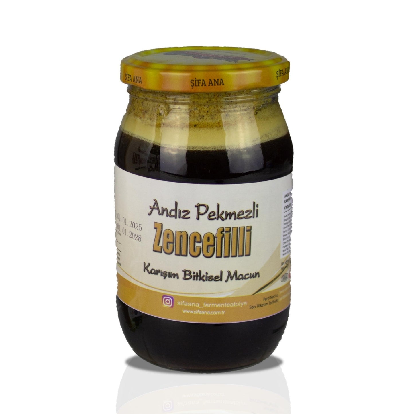 Zencefilli Andız Pekmezli Macun (430 gr.)