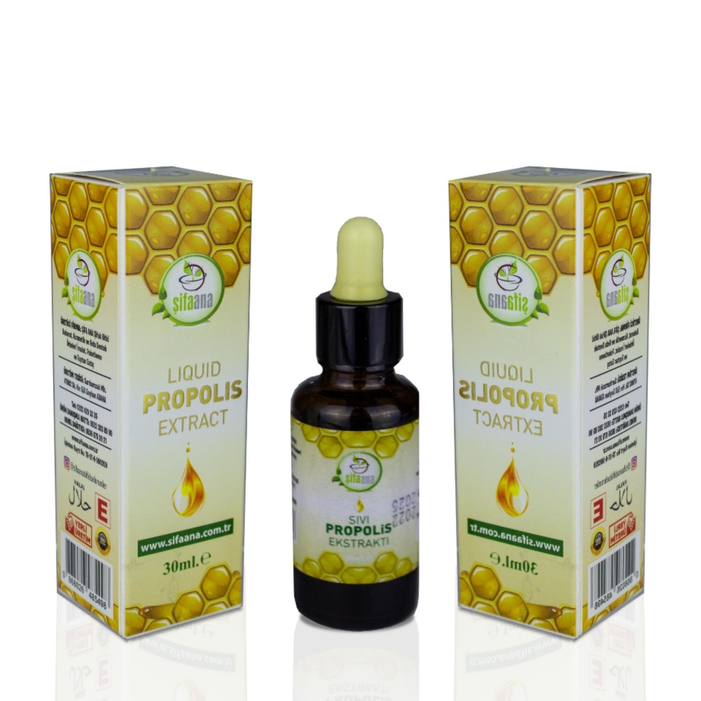 3 Adet Gold Sıvı Propolis Ekstraktı (30 cc.)