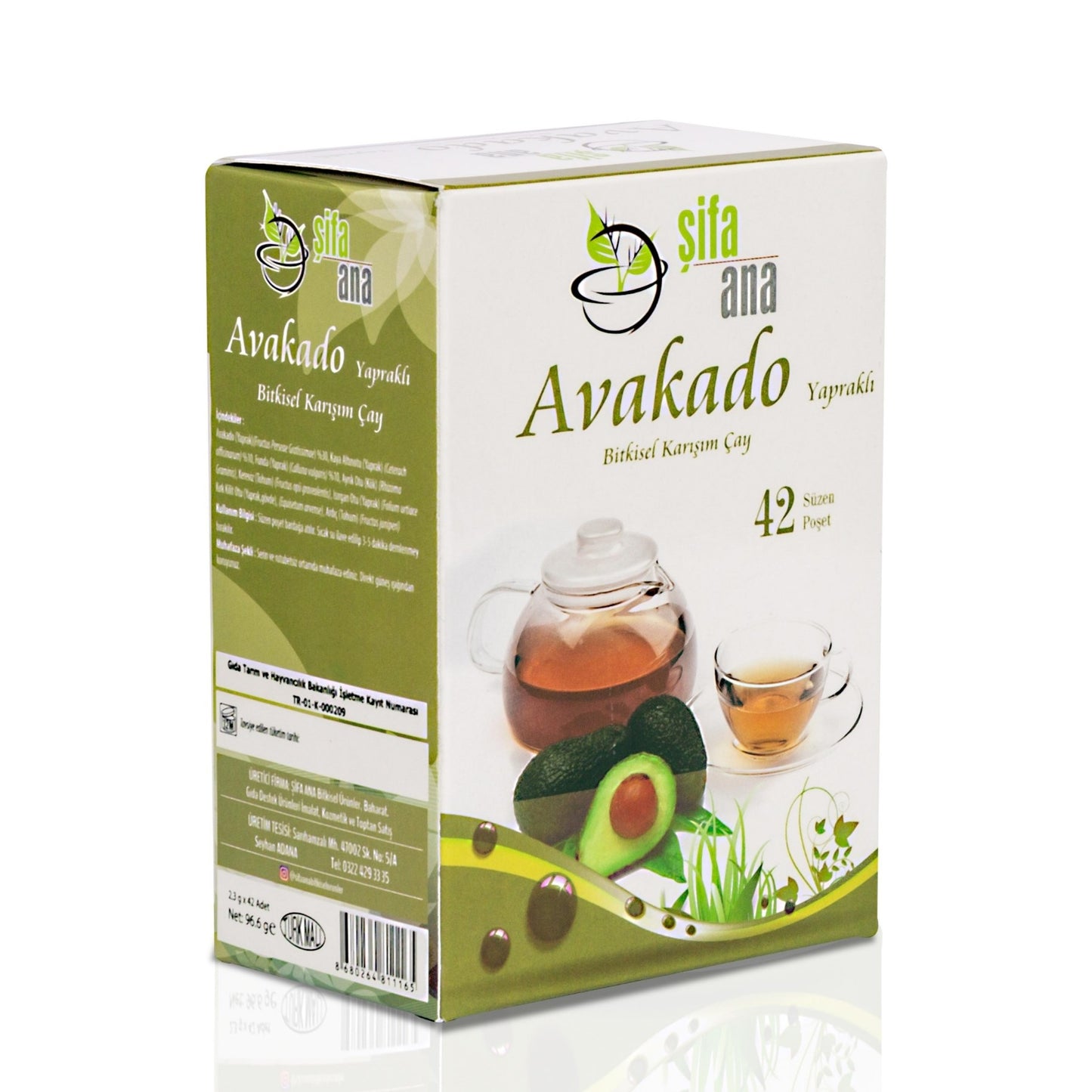 Avokado Yapraklı Bitkisel Karışım Çay 42'li