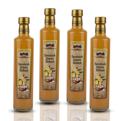 4 Adet Sarımsak Limon Sirkesi (4x500 ml)
