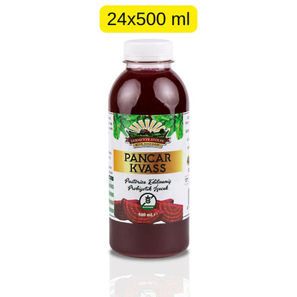 24 Adet Pancar Kvass (500 ml.) (Pet Şişede)