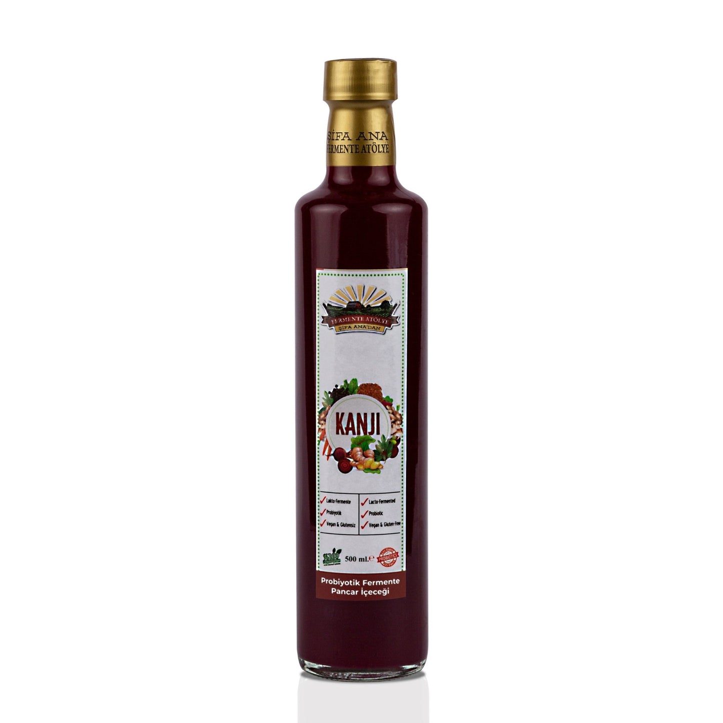 Pancar Kanji (500ml.) Cam Şişede