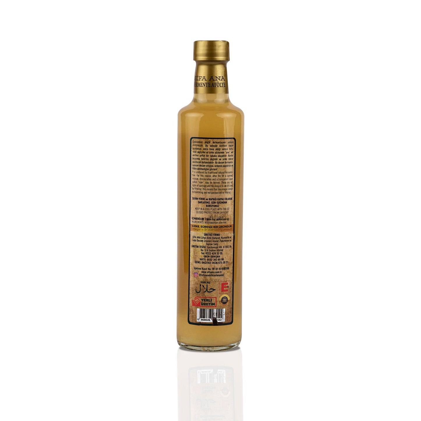 Zeytin Yaprağı Sirkesi (500 ml)