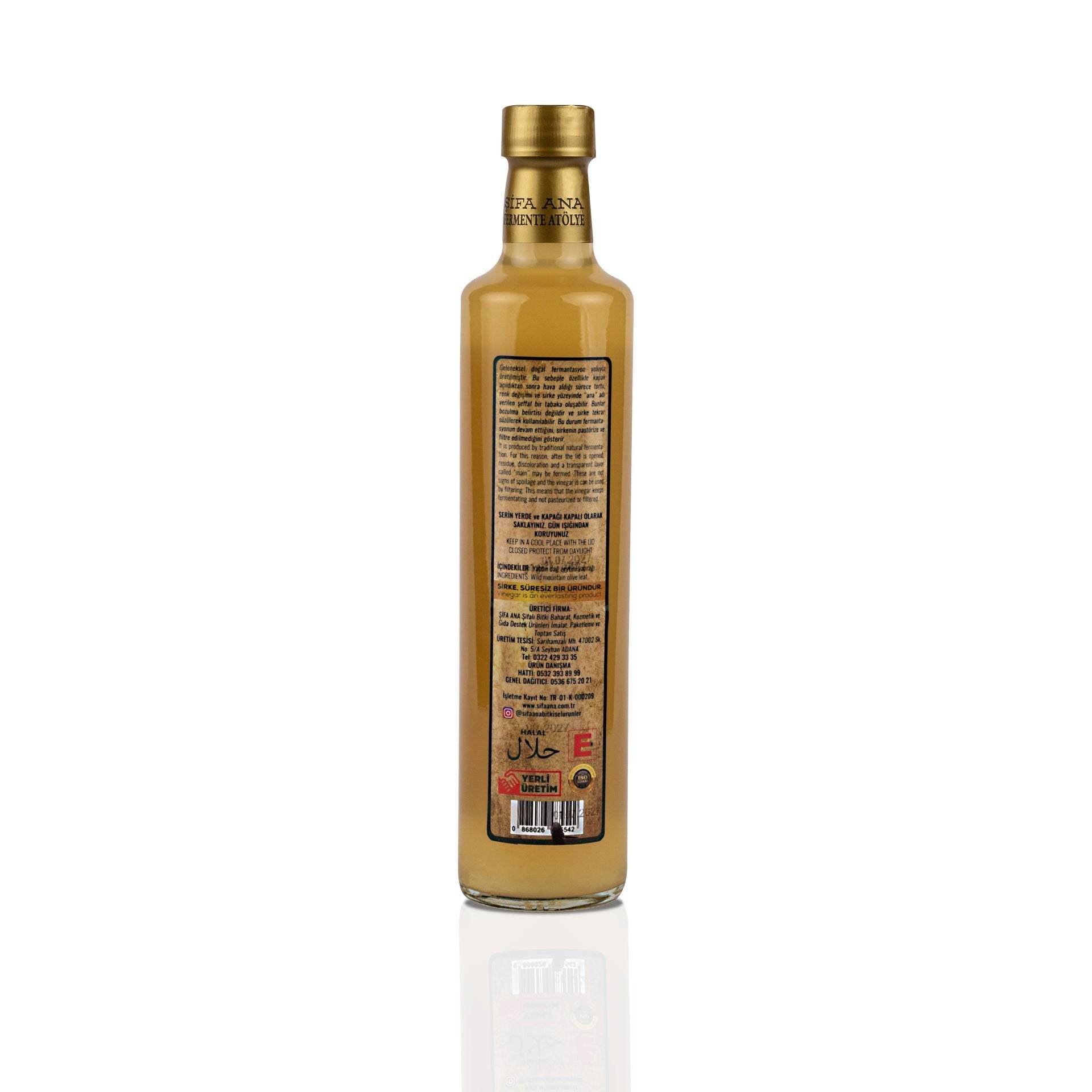 Zeytin Yaprağı Sirkesi (500 ml)