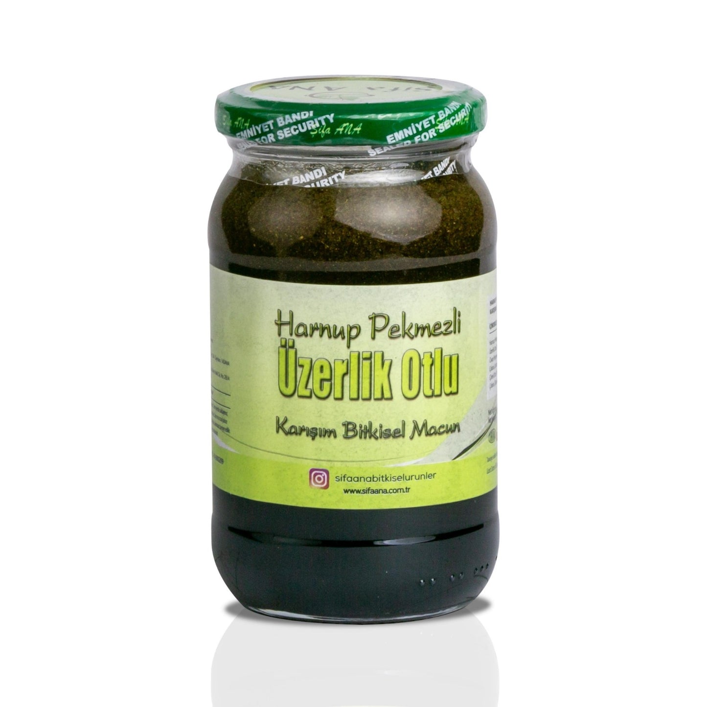 Üzerlik Otlu Harnup Pekmezli Macun (430 gr.)