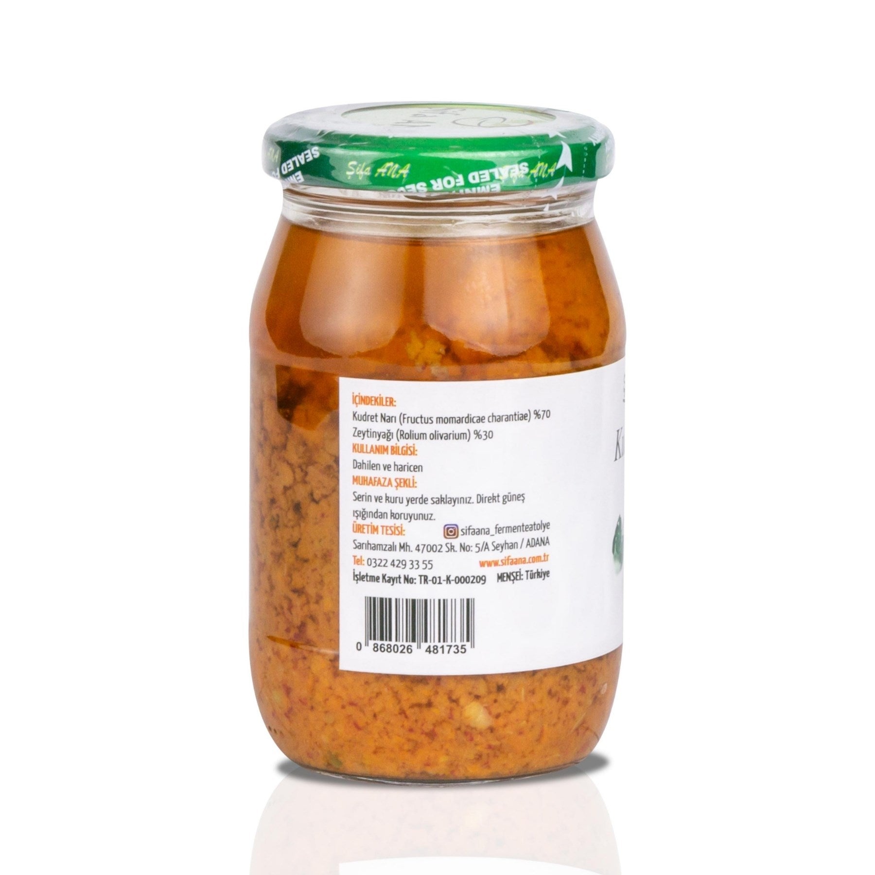 Zeytinyağlı Kudret Narı (370 ml)