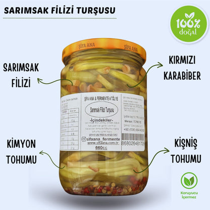 Sarımsak Filizi Turşusu (660cc)