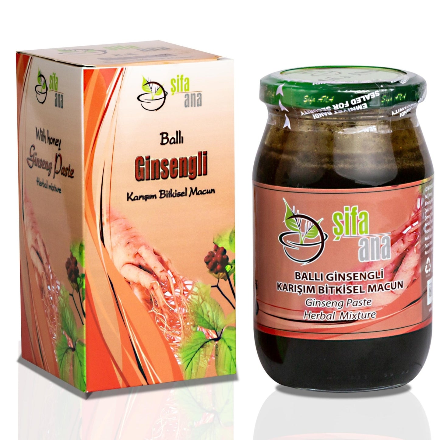 Ginsengli Ballı Karışım Macun (460g)