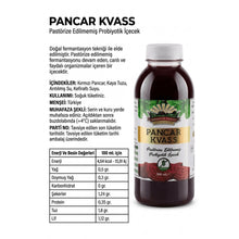 12 Adet Pancar Kvass (500 ml.) (Pet Şişede)